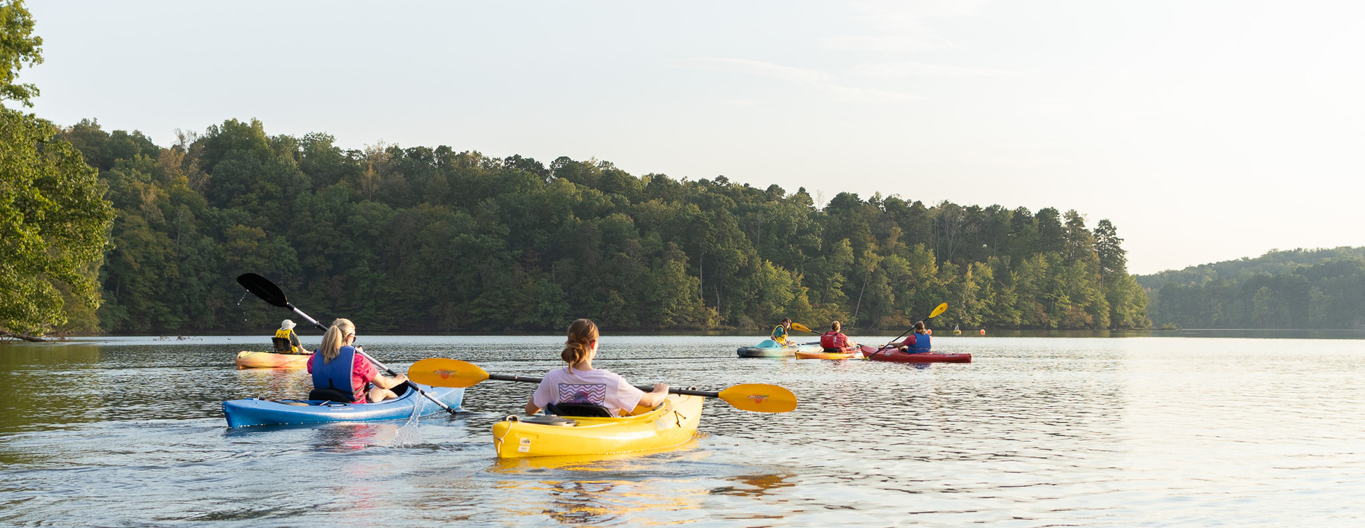 Sunset Paddle at Lake Brandt 9/8